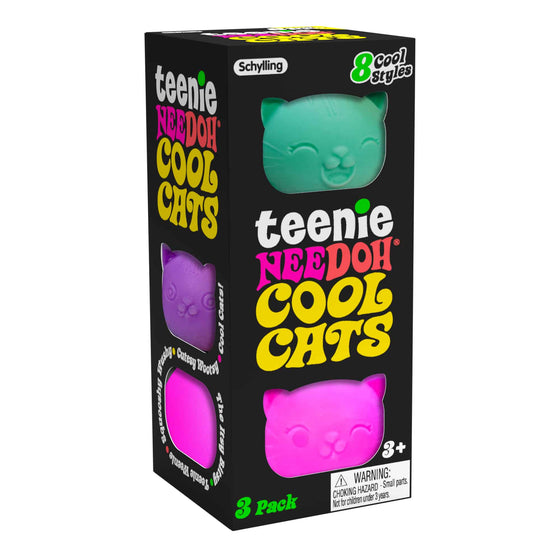 Teenie NeeDoh Cool Cats 3Y3S