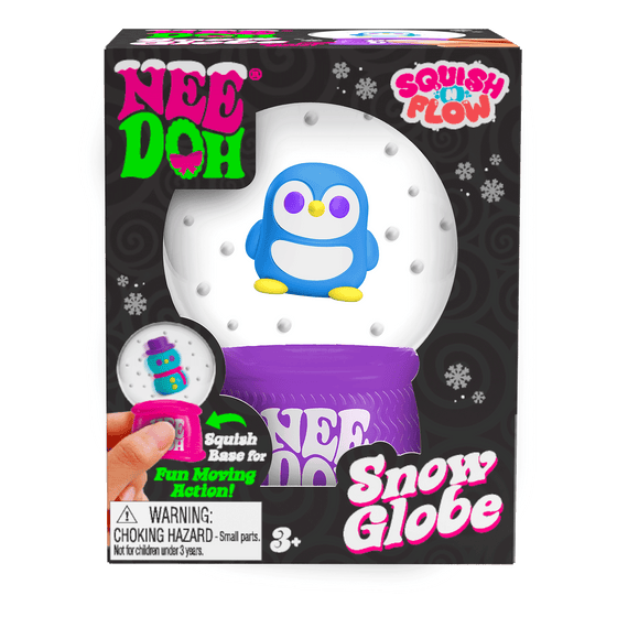 NeeDoh Squish N Flow Snow Globe DYI1